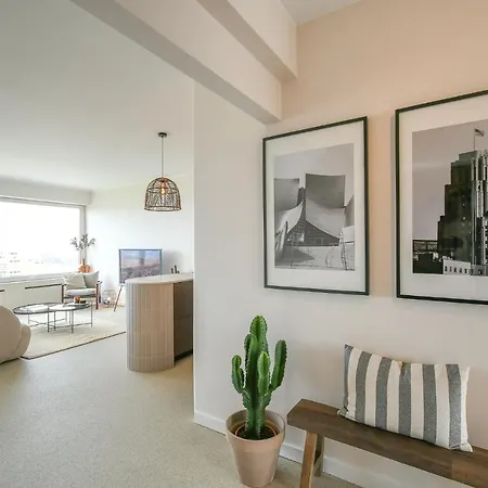 Appartement Mercator - 2 Slaapkamer Met Open Uitzicht Ostende