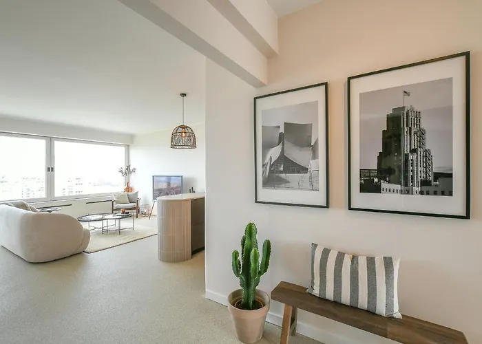 Lejlighed Mercator - 2 Slaapkamer Met Open Uitzicht Oostende